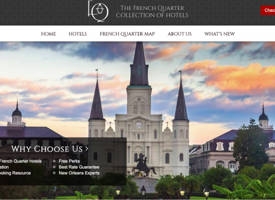 If you love New Orleans, you'll love FrenchQuarterHotels.com